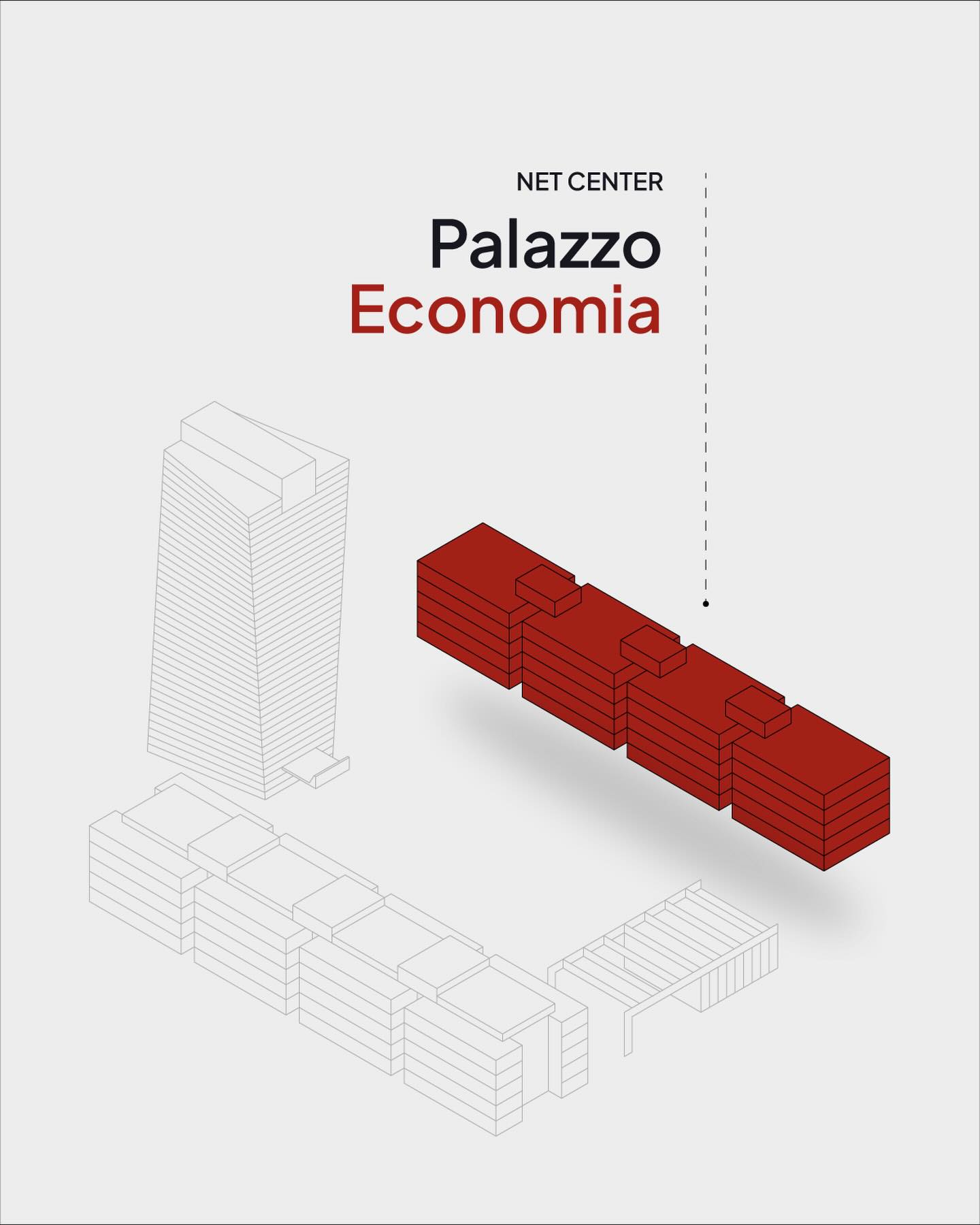 Tra gli edifici che compongono il Net Center, Palazzo Economia è uno dei punti che ne definiscono la presenza.

Uno spazio che ogni giorno vede passar