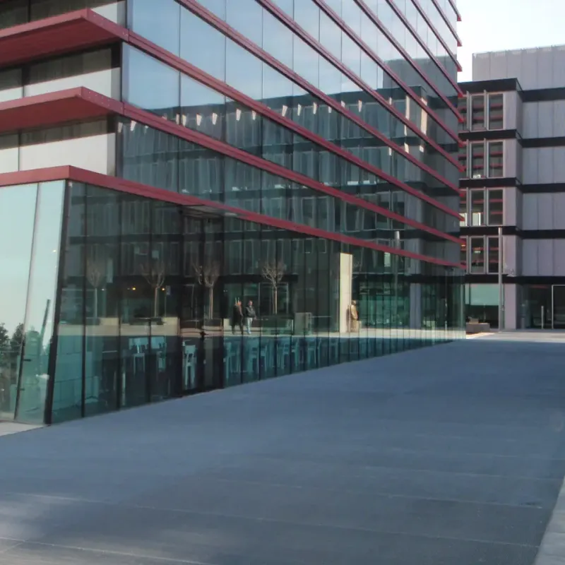 Net Tower glazing